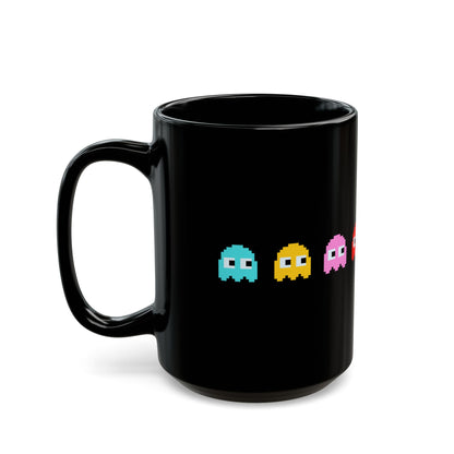 Retro Games Collection PakMan - Black Mug (11oz, 15oz)