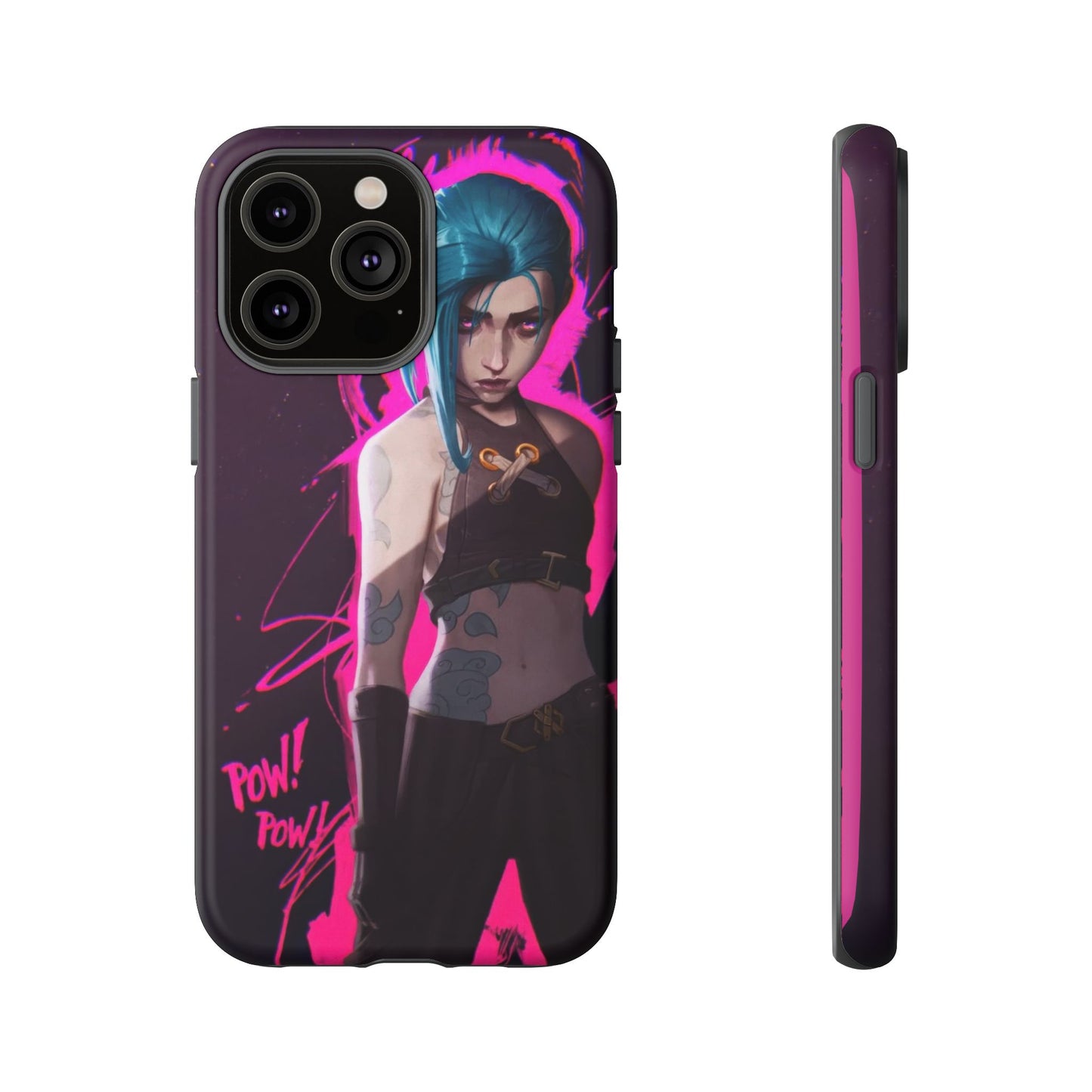 Pow Pow! - Jinx Safety Design Phone Case from Arcane