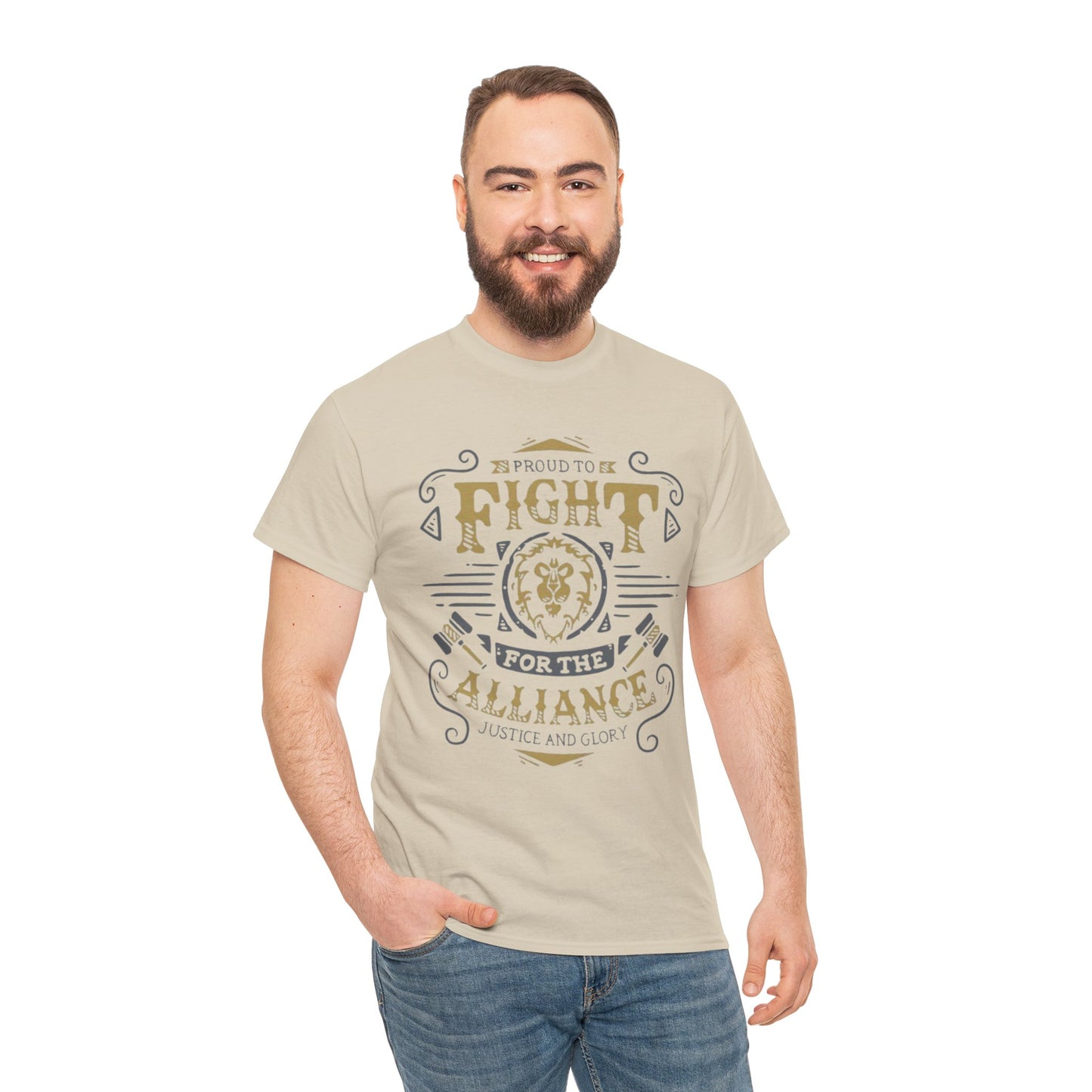 Fight for the Alliance! - Unisex Heavy Cotton Tee