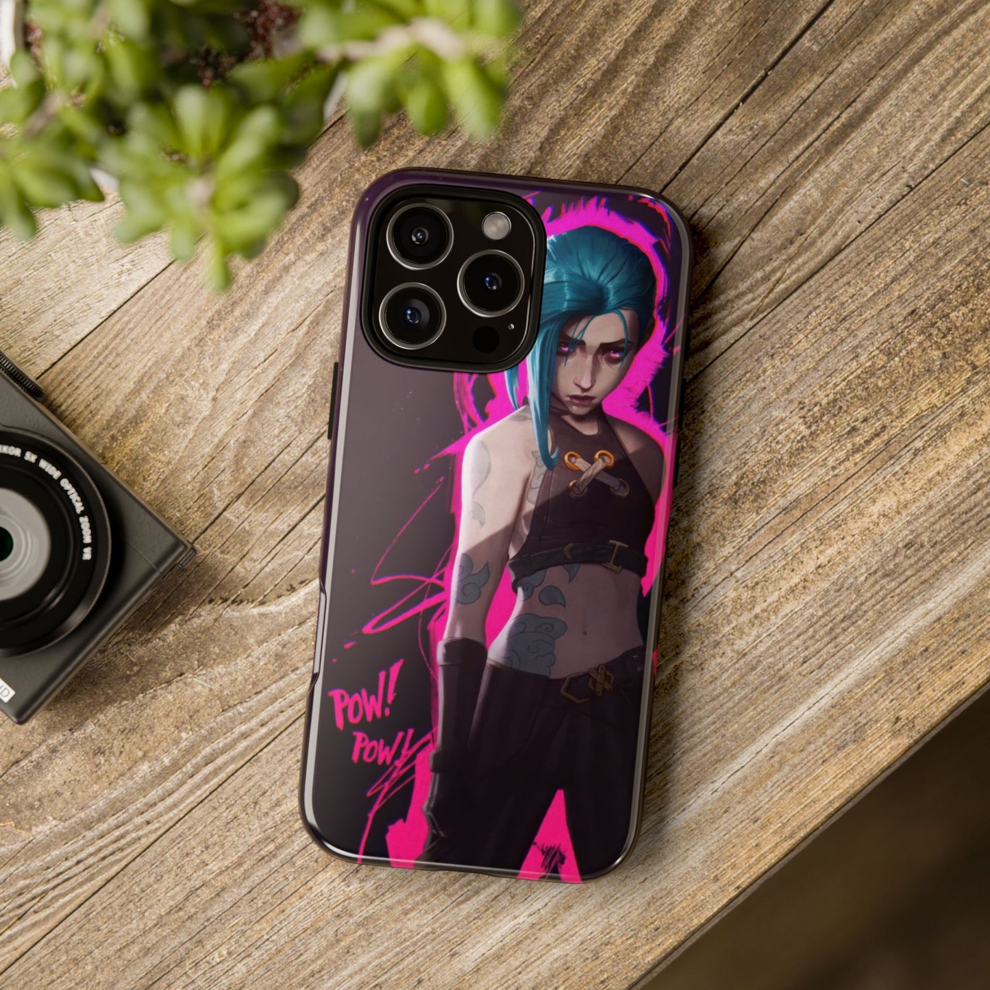 Pow Pow! - Jinx Safety Design Phone Case from Arcane