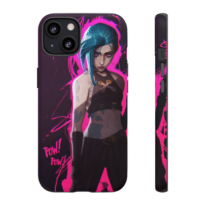 Pow Pow! - Jinx Safety Design Phone Case from Arcane