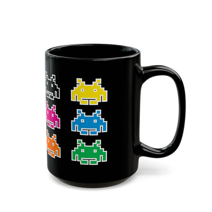 Retro Games Collection Space Invaders - Black Mug (11oz, 15oz)