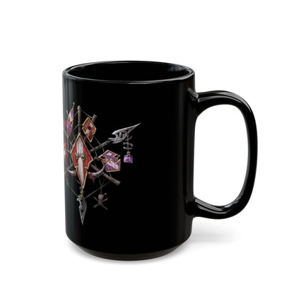 Troll Crest Horde WoW - Black Mug (15oz)