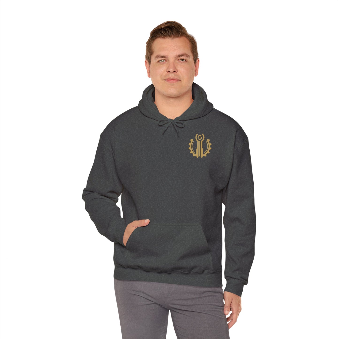 Arcane Enforcers vs. Jinx -  Heavy Blend™ Hooded Sweatshirt