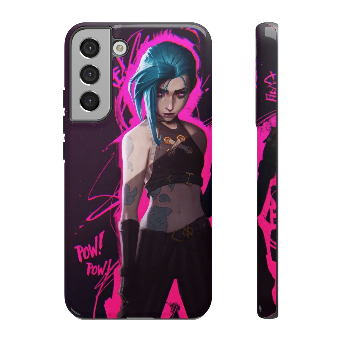 Pow Pow! - Jinx Safety Design Phone Case from Arcane