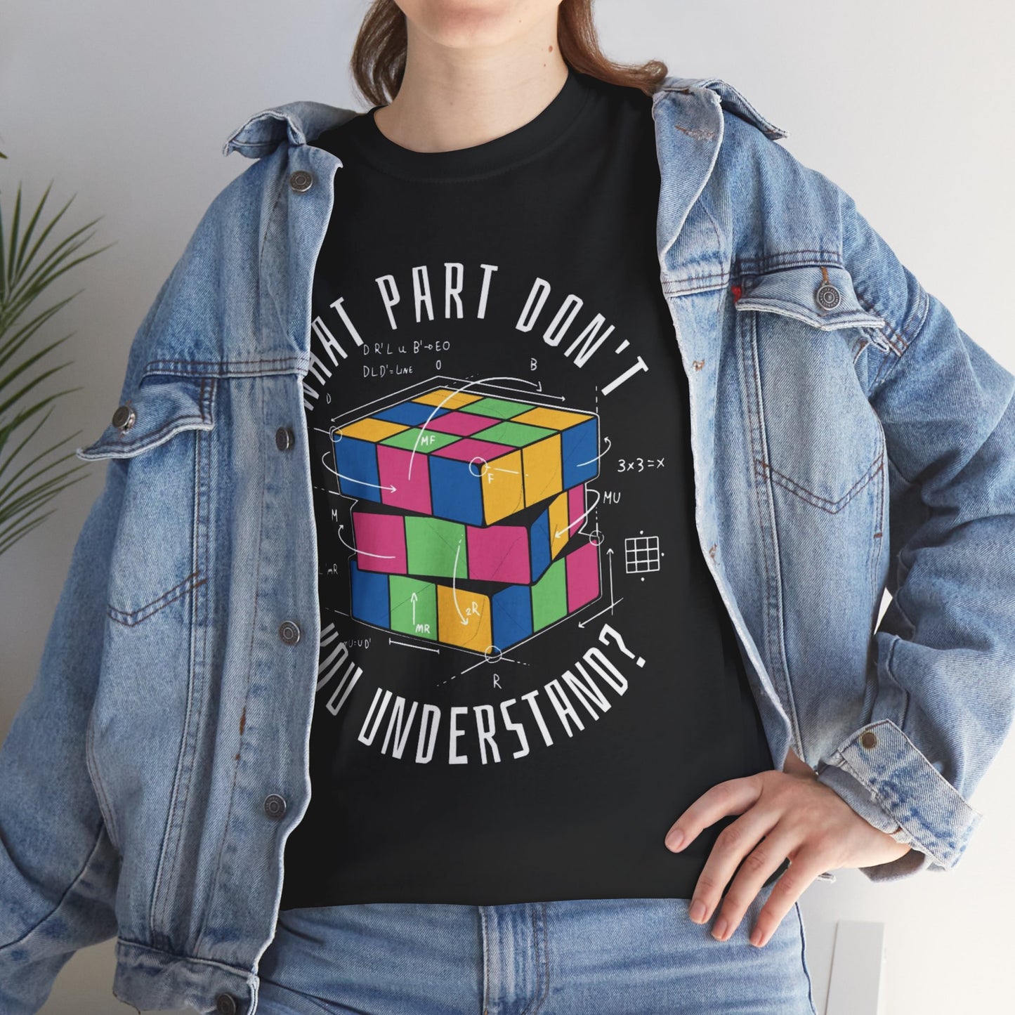 Retro Games Collection Rubik - Unisex Heavy Cotton Tee