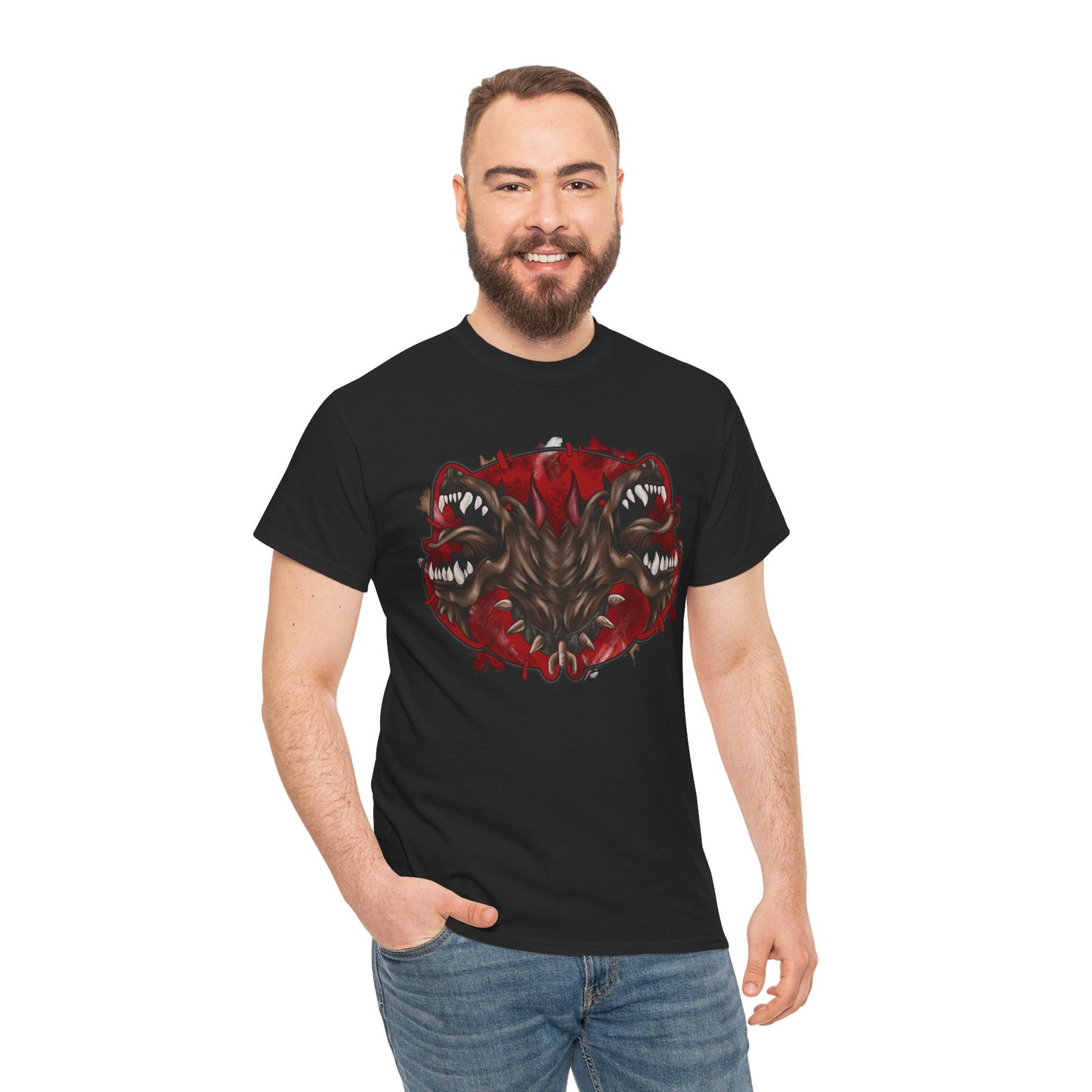 Arcane Cagefighter Vi inspirated - Unisex Heavy Cotton Tee