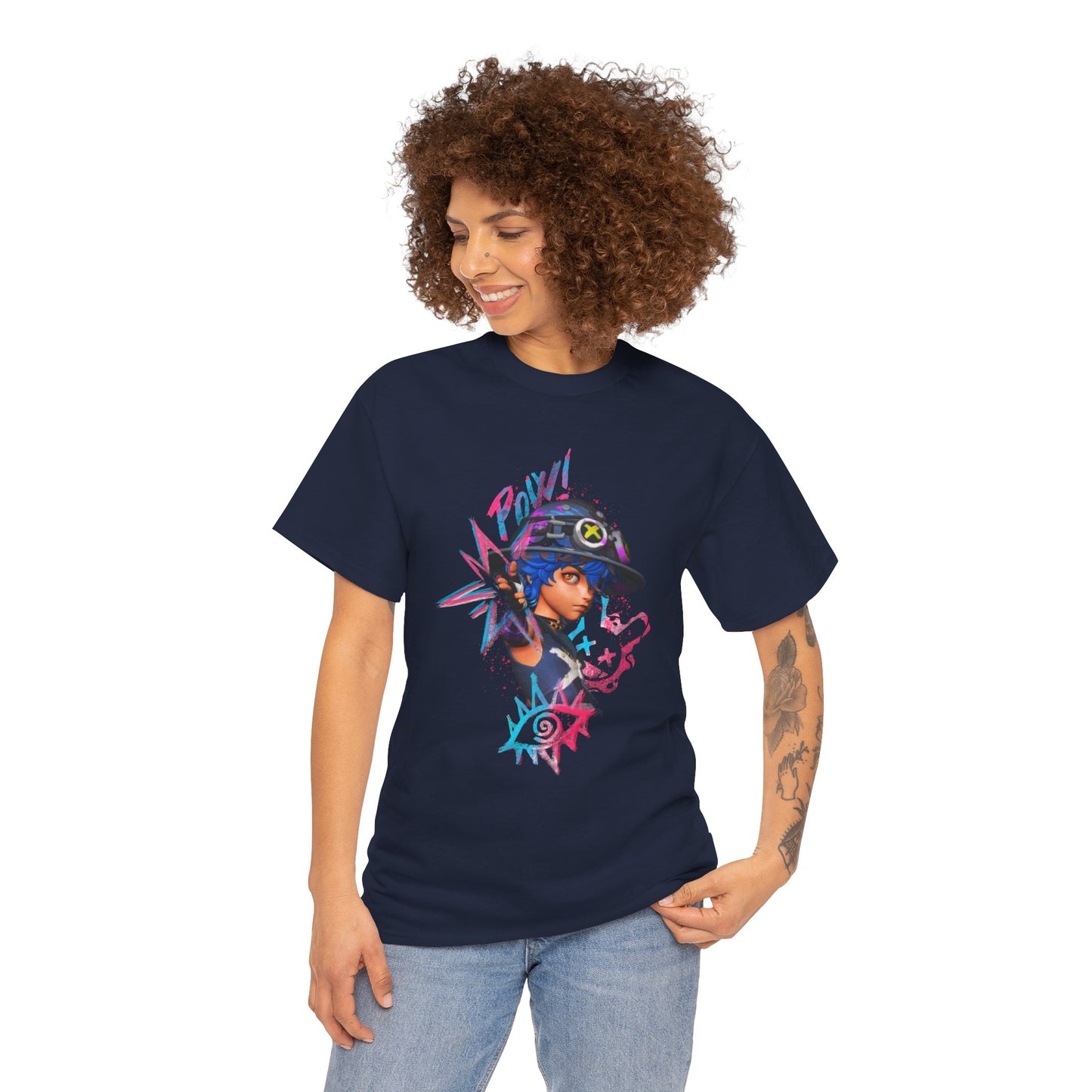 Isha from Arcane - Unisex Heavy Cotton Tee