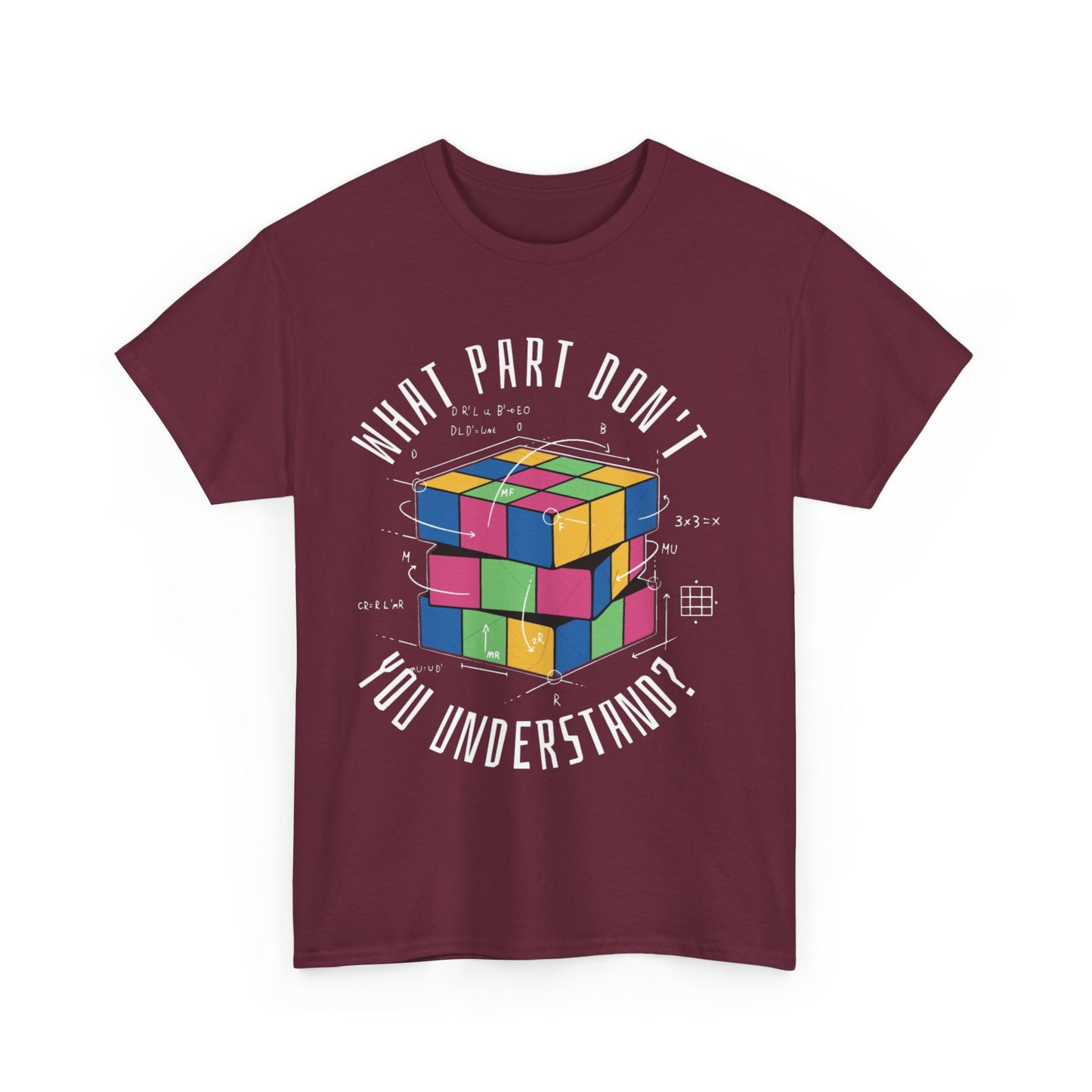 Retro Games Collection Rubik - Unisex Heavy Cotton Tee