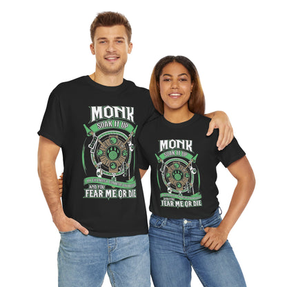 Monk World of Warcraft - Unisex Heavy Cotton Tee