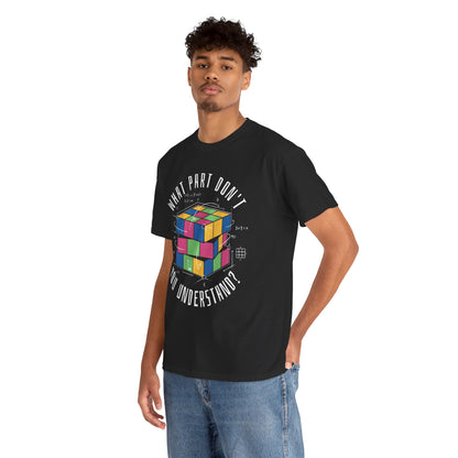 Retro Games Collection Rubik - Unisex Heavy Cotton Tee