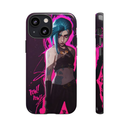 Pow Pow! - Jinx Safety Design Phone Case from Arcane