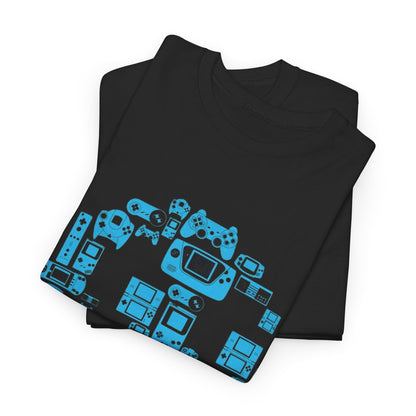 Retro Games Collection PacMan  - Unisex Heavy Cotton Tee