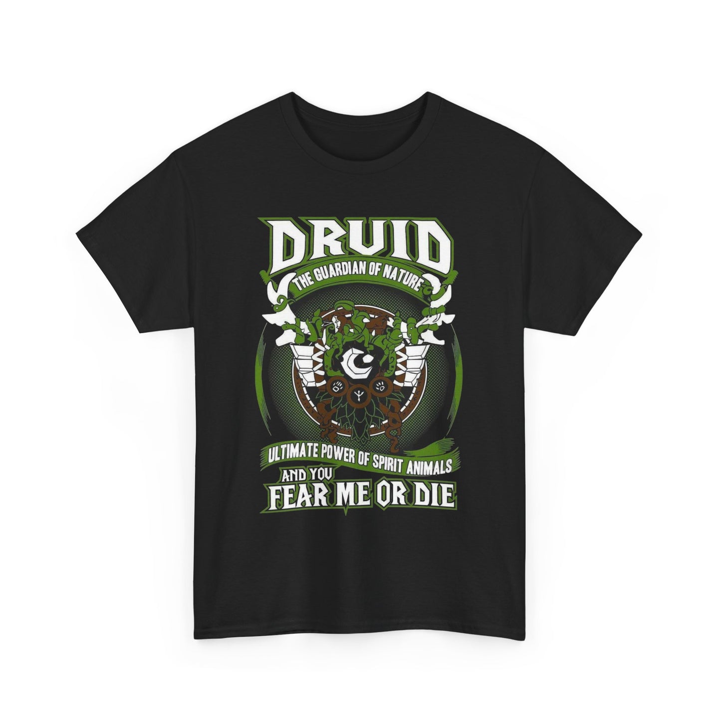 Druid World of Warcraft - Unisex Heavy Cotton Tee