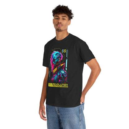 Cyberpunk Rebel Fashion - Unisex Heavy Cotton Tee