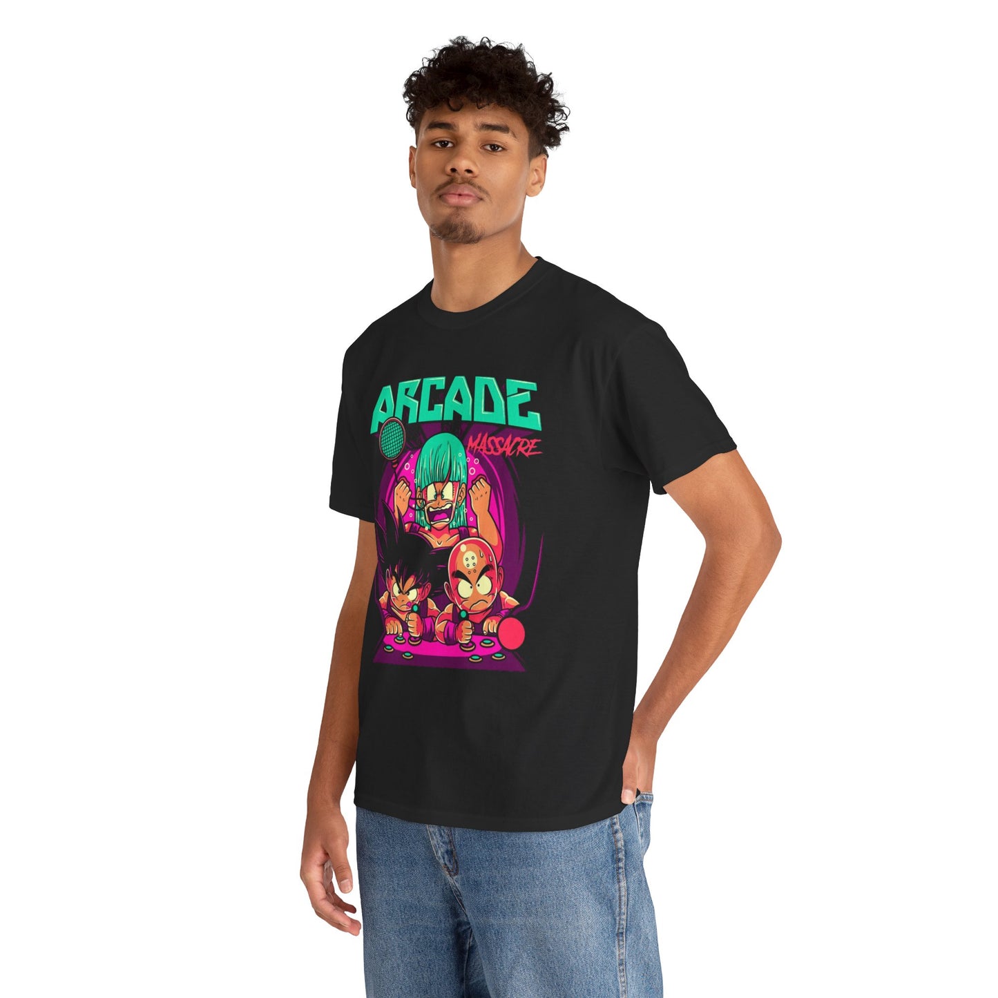 Dragonball Arcade - Unisex Heavy Cotton Tee