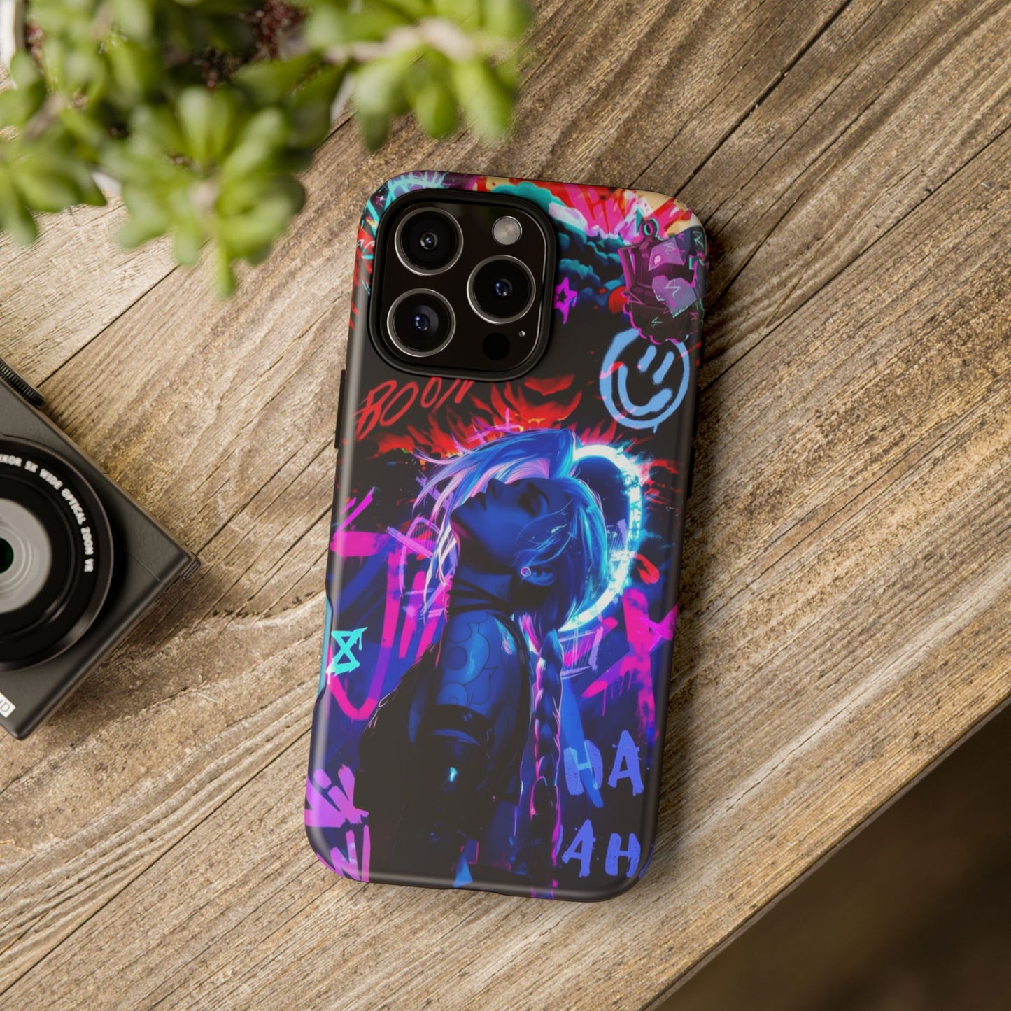 Phone Case - Jinx from Arcane Safety Design