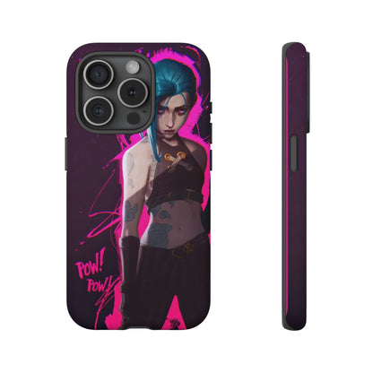 Pow Pow! - Jinx Safety Design Phone Case from Arcane