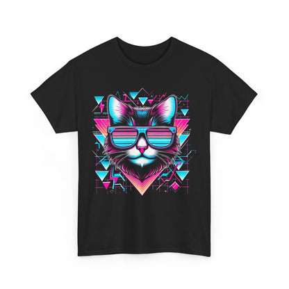 Neo Cat shirt collection - Unisex Heavy Cotton Tee