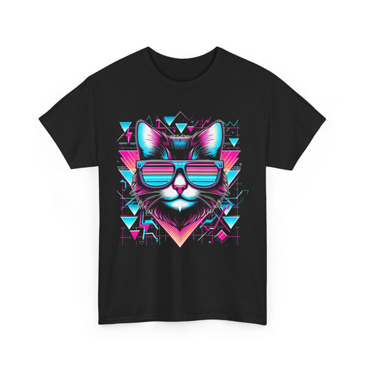 Neo Cat shirt collection - Unisex Heavy Cotton Tee