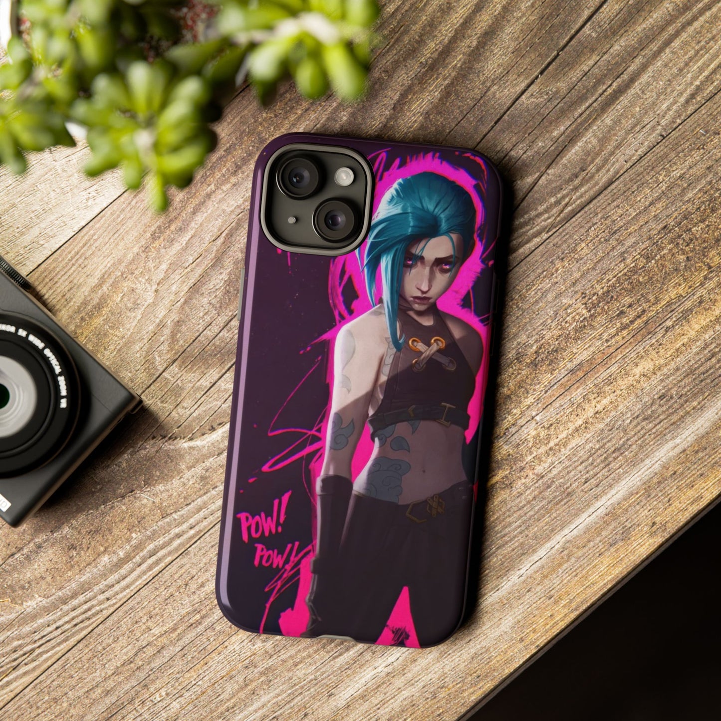 Pow Pow! - Jinx Safety Design Phone Case from Arcane