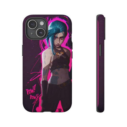 Pow Pow! - Jinx Safety Design Phone Case from Arcane