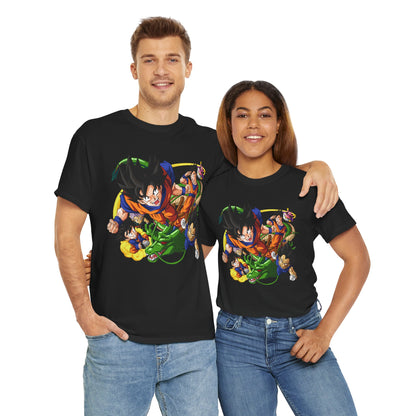 Dragonball Team up - Unisex Heavy Cotton Tee