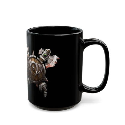 Orc Crest Horde WoW - Black Mug (15oz)