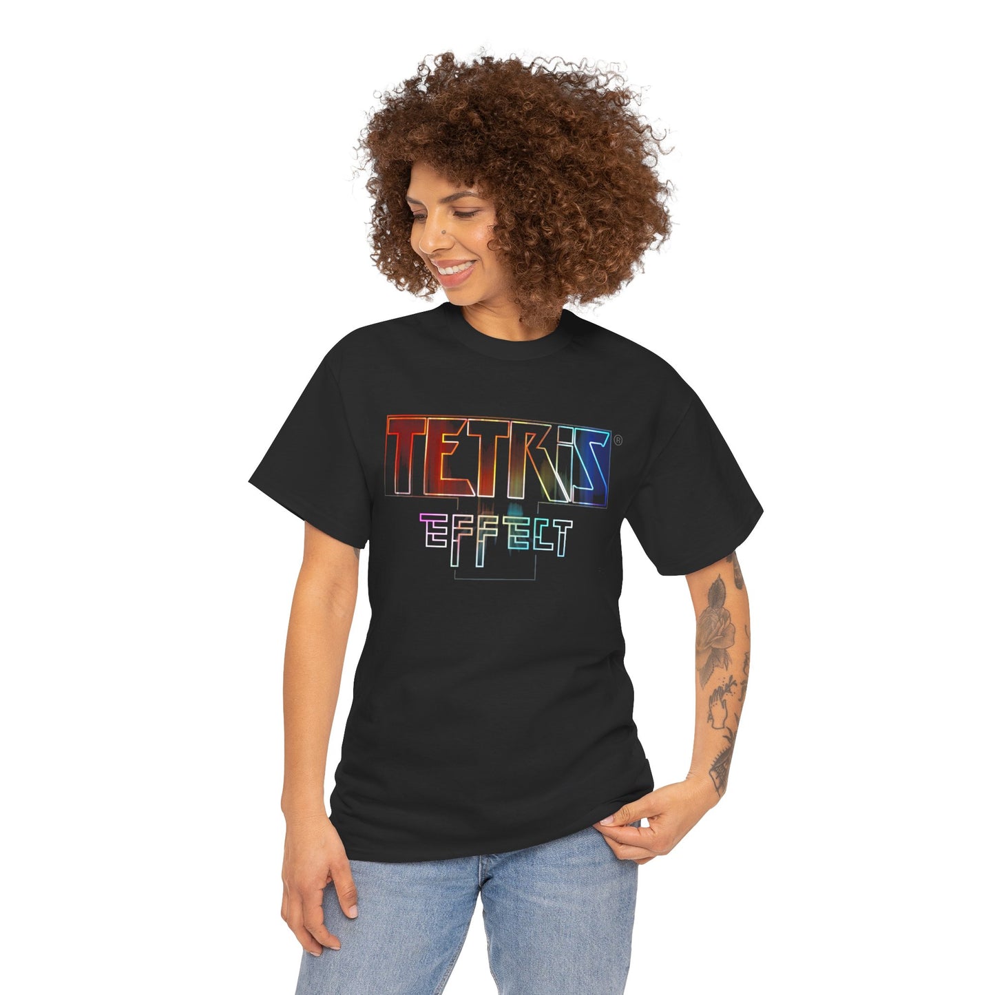 Retro Games Collection Tetris  - Unisex Heavy Cotton Tee