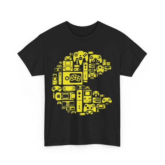 Retro Games Collection PacMan - Unisex Heavy Cotton Tee