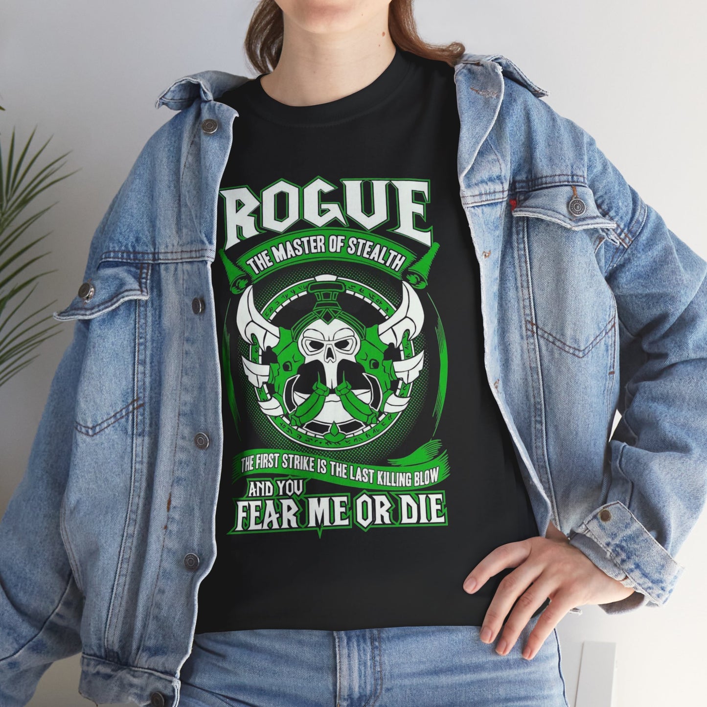 Rogue World of Warcraft - Unisex Heavy Cotton Tee