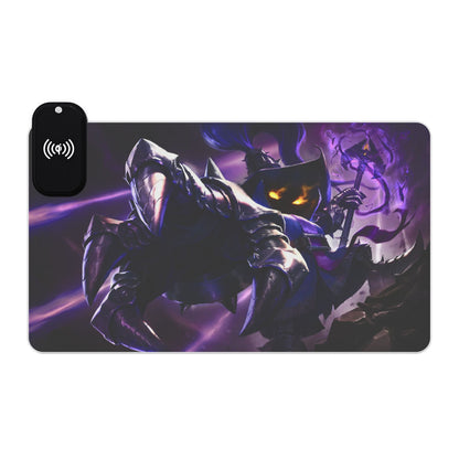 Veigar from League of Legends- LED Gaming Mouse Pad with Wireless Charging