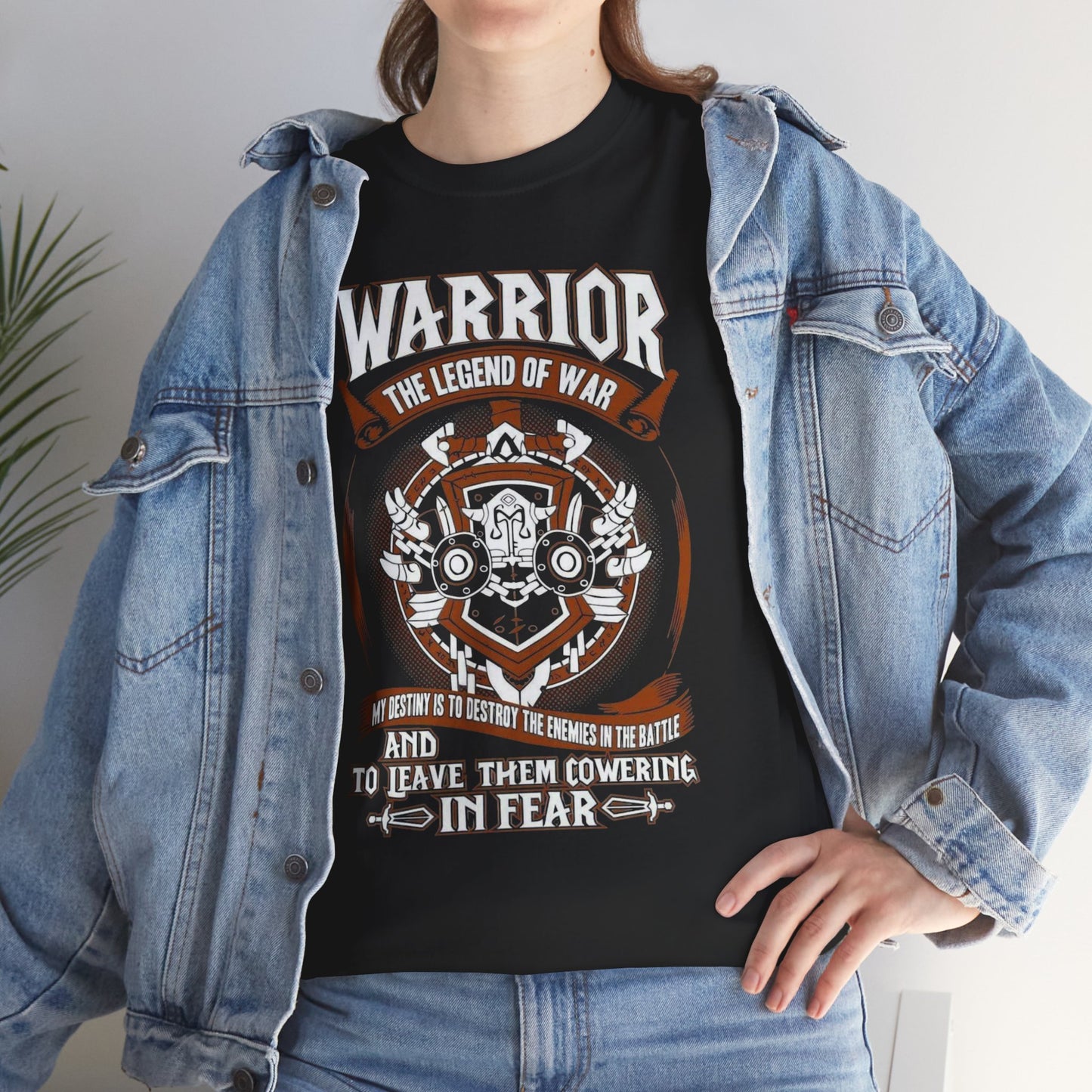 Warrior Class from World of Warcraft - Unisex Heavy Cotton Tee