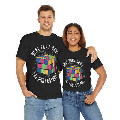 Retro Games Collection Rubik - Unisex Heavy Cotton Tee