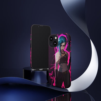 Pow Pow! - Jinx Safety Design Phone Case from Arcane