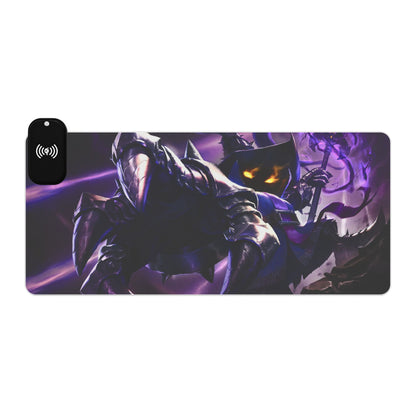 Veigar from League of Legends- LED Gaming Mouse Pad with Wireless Charging