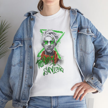 The boy savior Ekko from Arcane - Unisex Heavy Cotton Tee