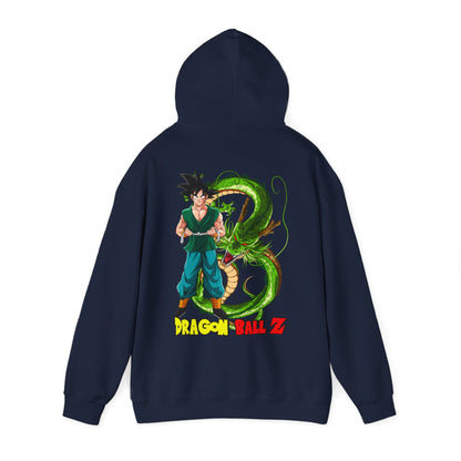 Goku & Shenron Hoodie -  Heavy Blend™ Hooded Sweatshirt