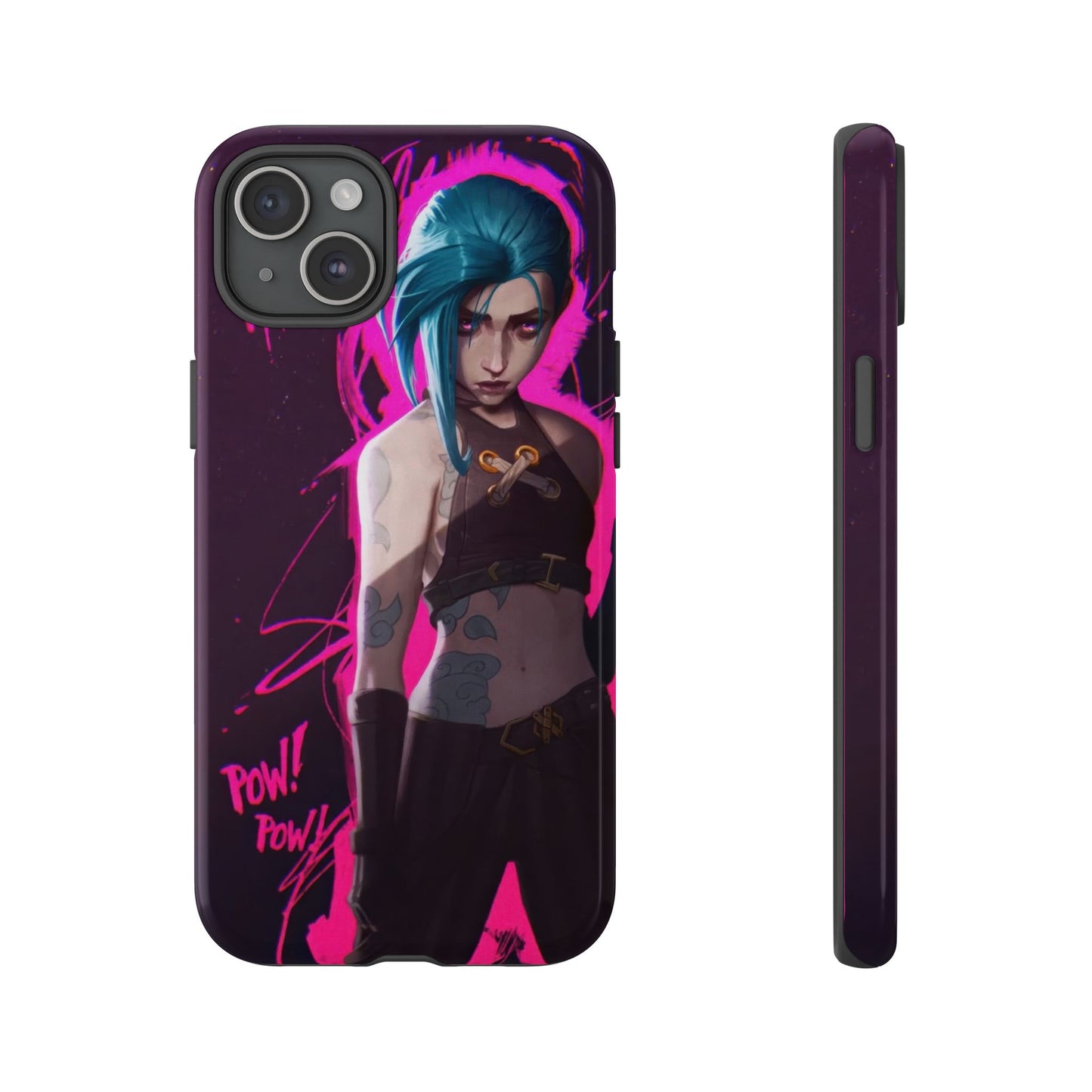 Pow Pow! - Jinx Safety Design Phone Case from Arcane