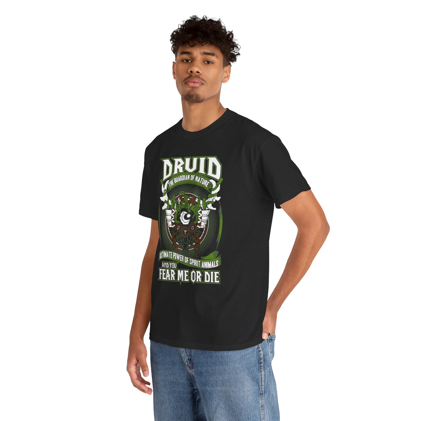 Druid World of Warcraft - Unisex Heavy Cotton Tee