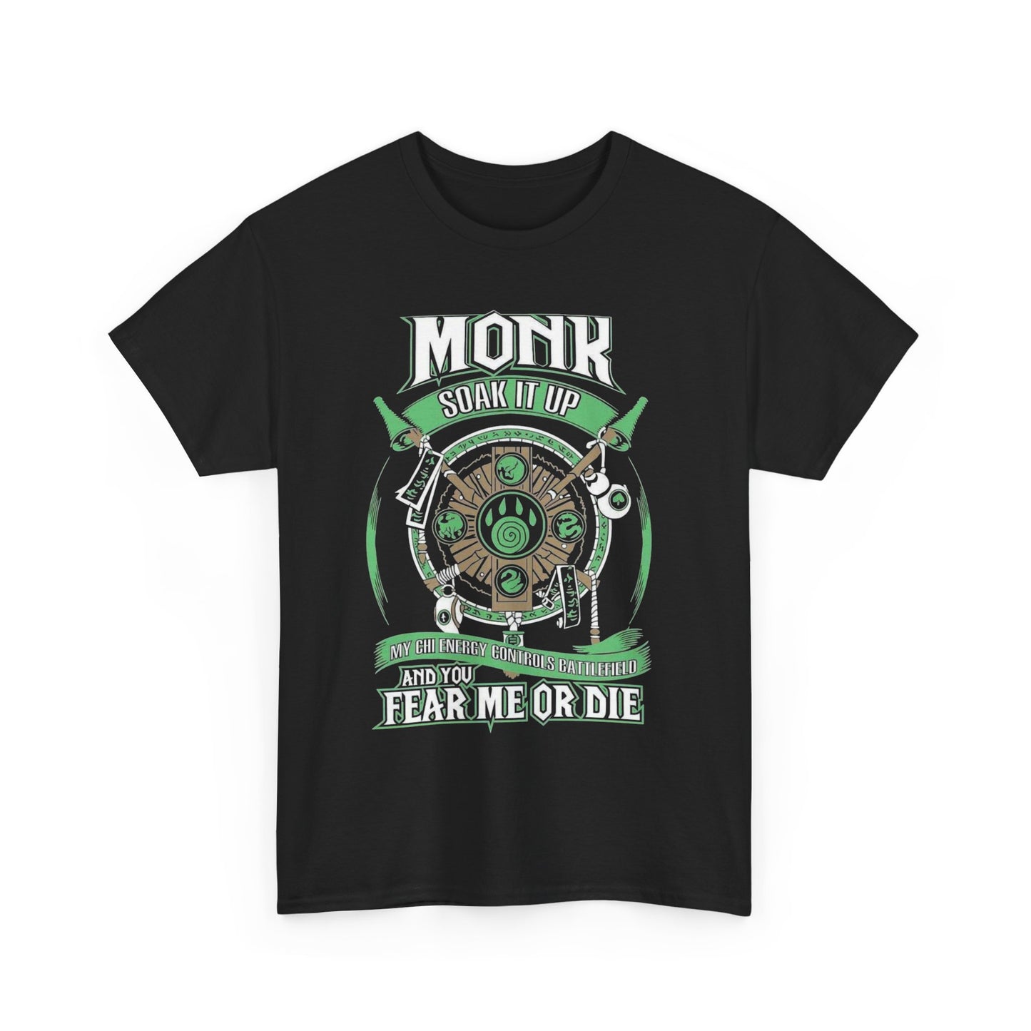 Monk World of Warcraft - Unisex Heavy Cotton Tee