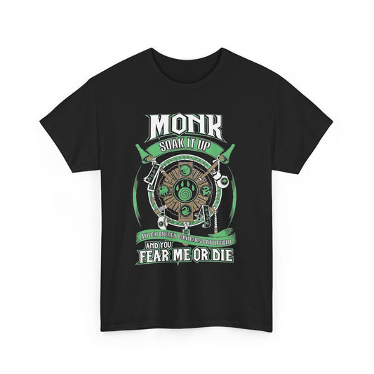 Monk World of Warcraft - Unisex Heavy Cotton Tee