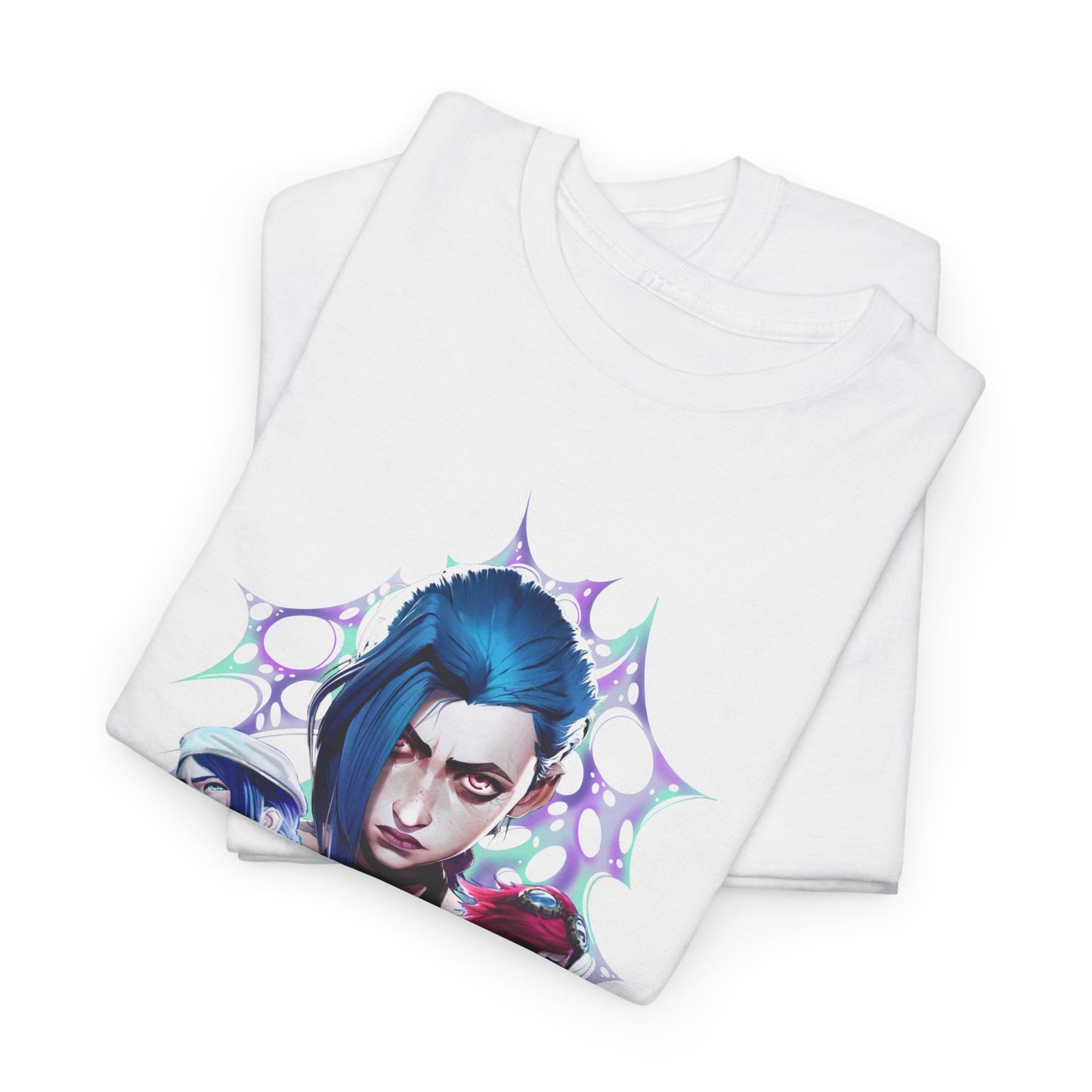 Arcane Enforcers vs. Jinx - Unisex Heavy Cotton Tee