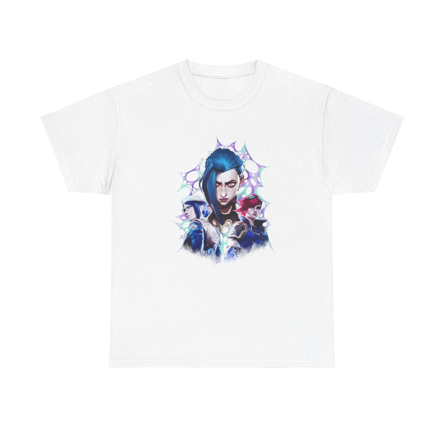 Arcane Enforcers vs. Jinx - Unisex Heavy Cotton Tee