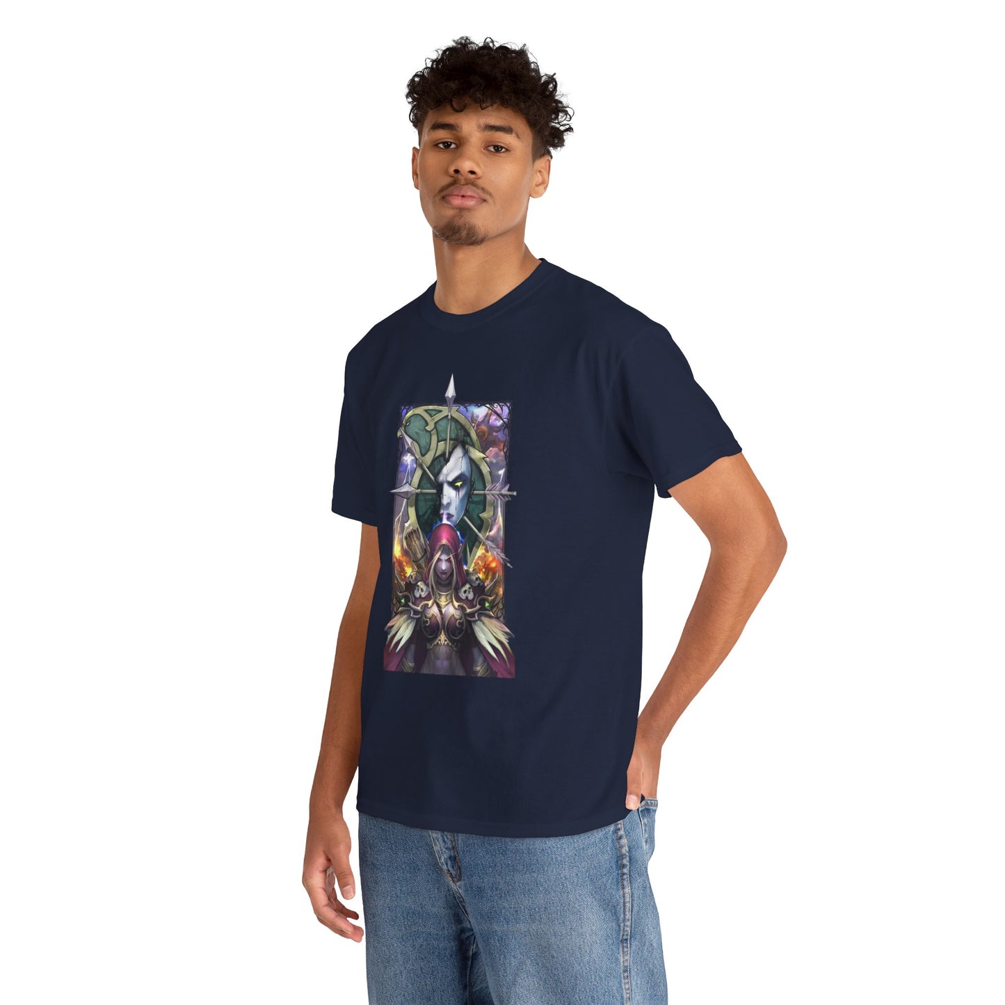 Forsaken Sylvanas from WoW - Unisex Heavy Cotton Tee