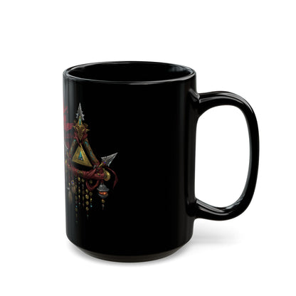 Vulpera Crest Horde WoW - Black Mug (15oz)