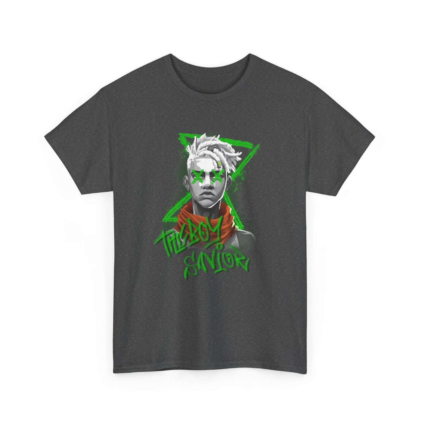 The boy savior Ekko from Arcane - Unisex Heavy Cotton Tee