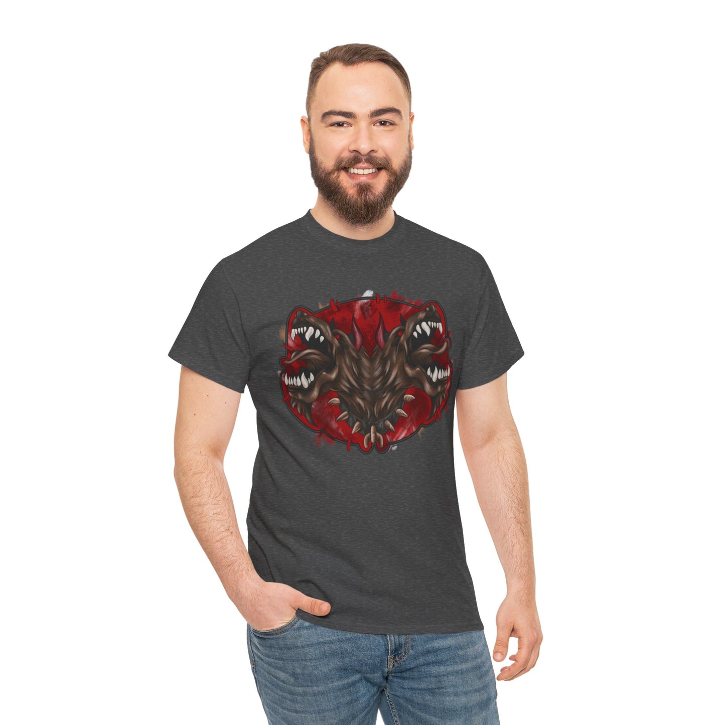 Arcane Cagefighter Vi inspirated - Unisex Heavy Cotton Tee