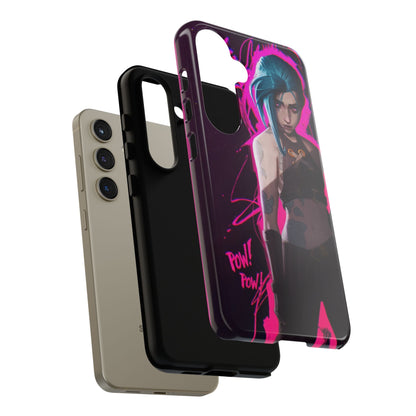 Pow Pow! - Jinx Safety Design Phone Case from Arcane