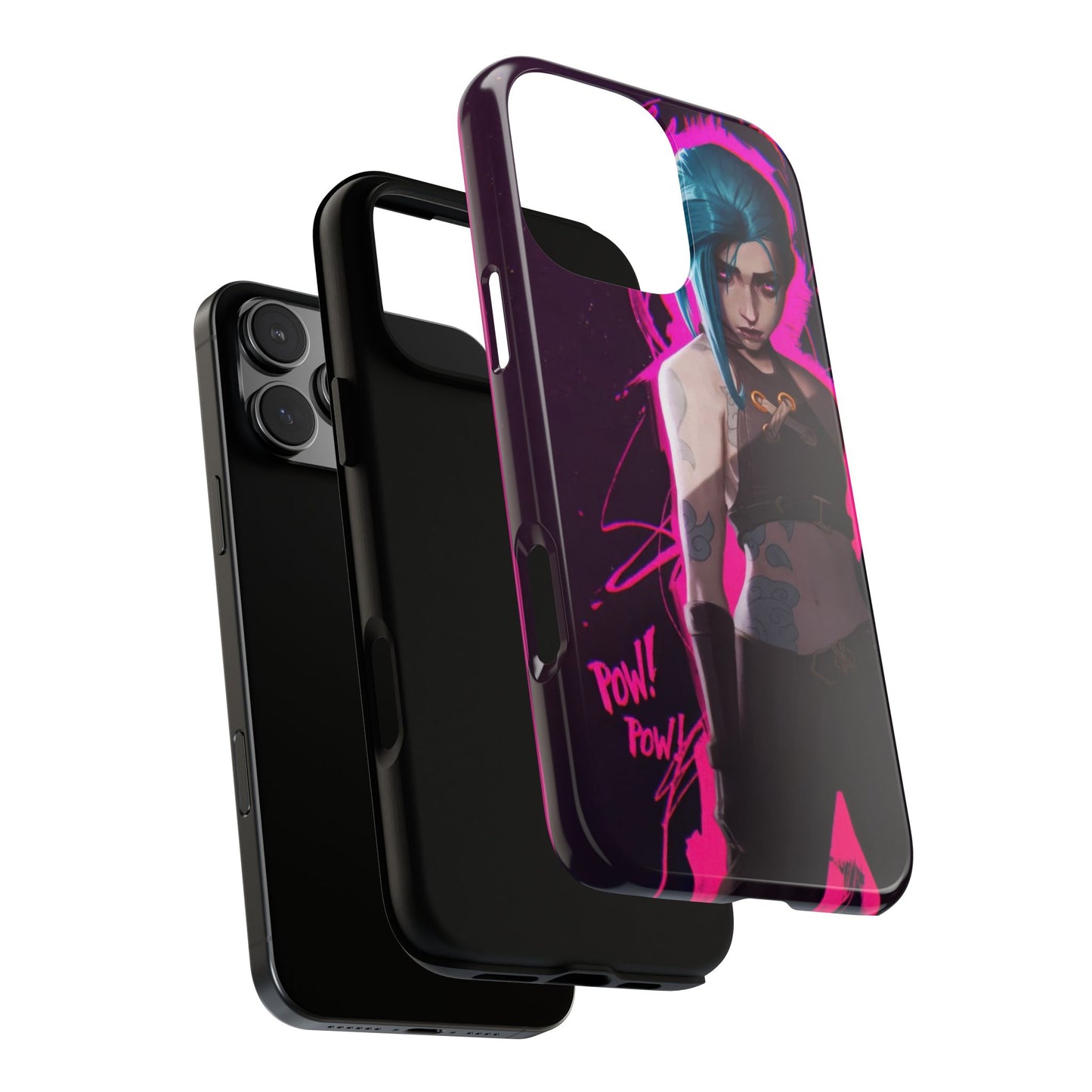 Pow Pow! - Jinx Safety Design Phone Case from Arcane